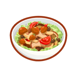 Spore Mushroom Salad